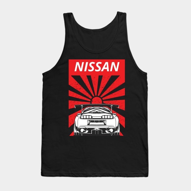 nissan gtr Tank Top by artoriaa